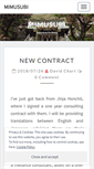 Mobile Screenshot of mimusubi.com